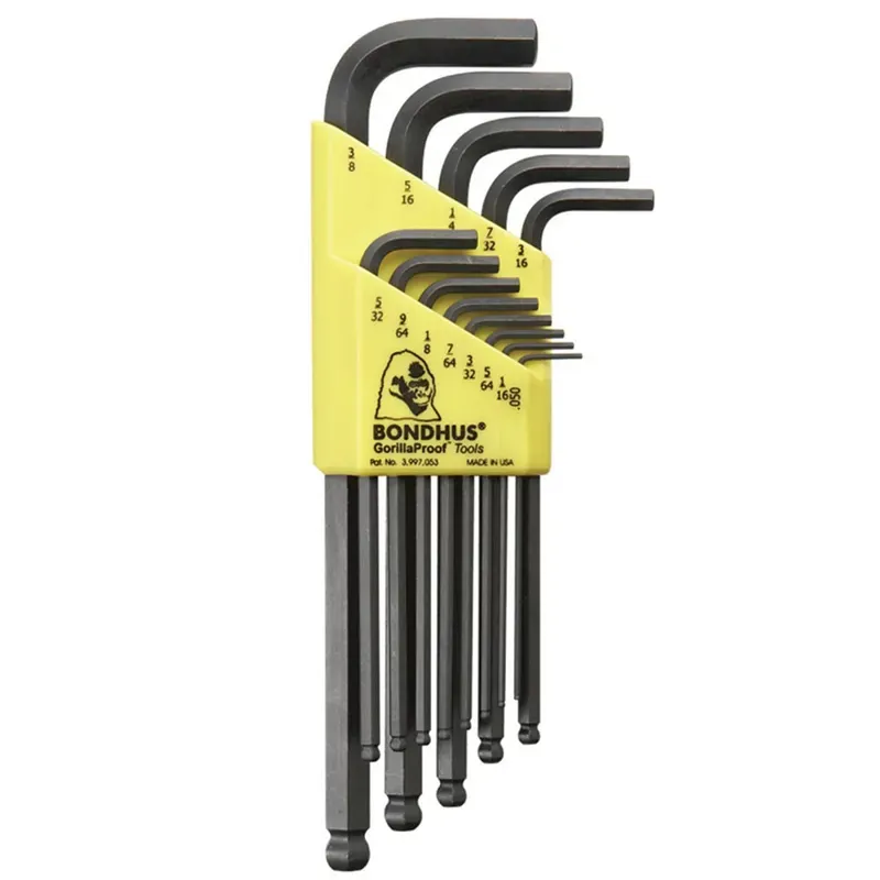 Bondhus Imperial Ball Hex Key Set in Yellow