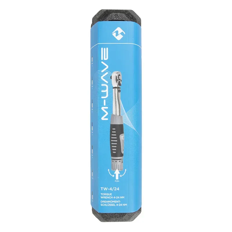 M-Wave Torque Wrench TW-4/24 Set Silver 4-24 nm
