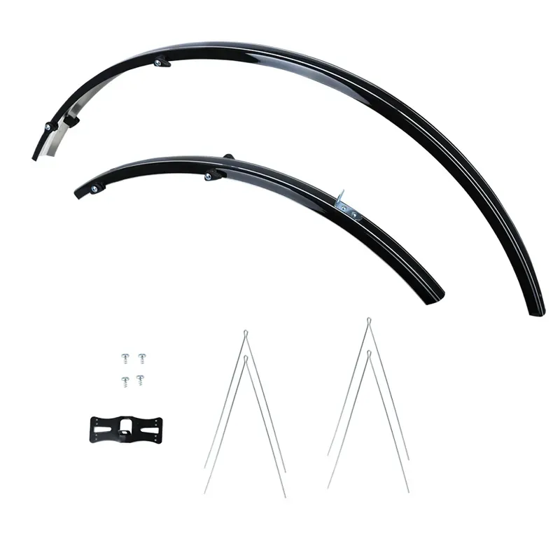 Oxford 700c 27 inch Std Narrow 31mm Mudguards in Black