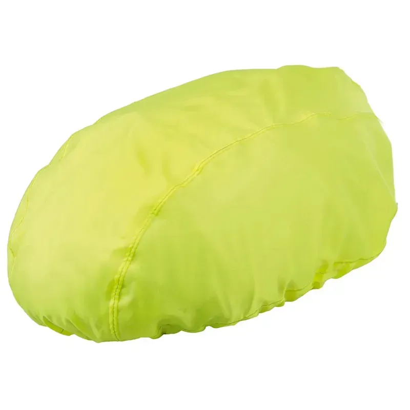 M-Wave Helmet Cover In Neon Yellow With Reflective Logos