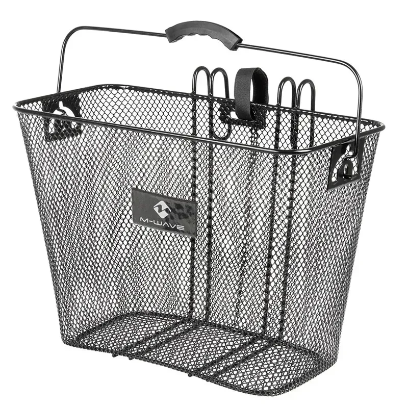M-Wave BA-R Hang Carrier Removable Rear Basket in Black