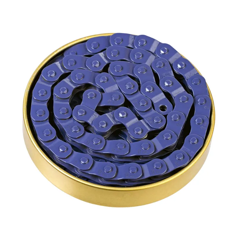 Gusset Coloured Slink Chain in Purple - 1/8