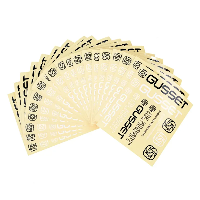 Gusset Components - Stickers