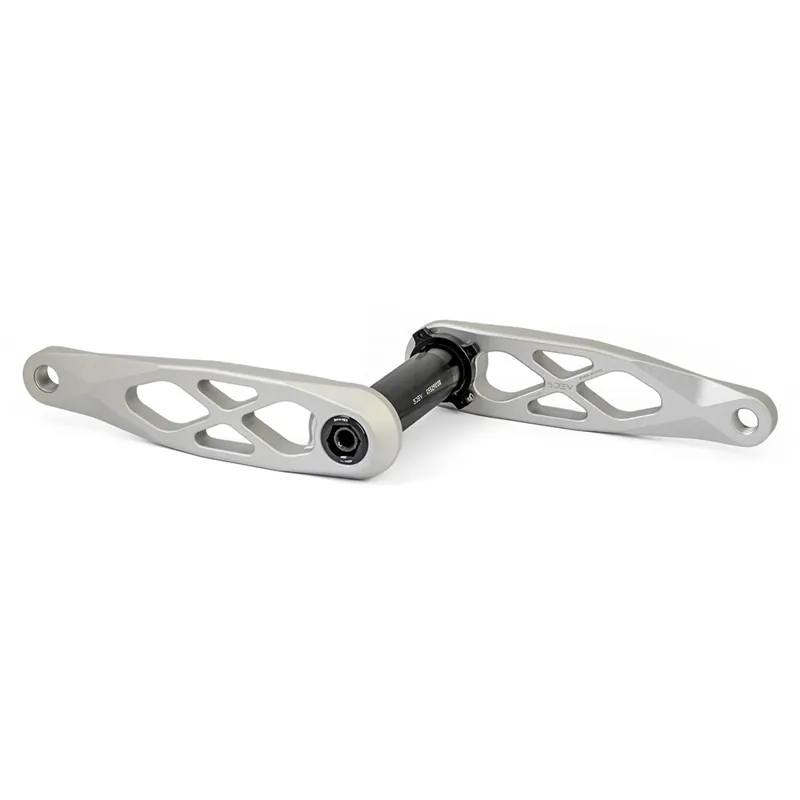 5Dev R-Spec Crankset 29 Dub - Raw Silver