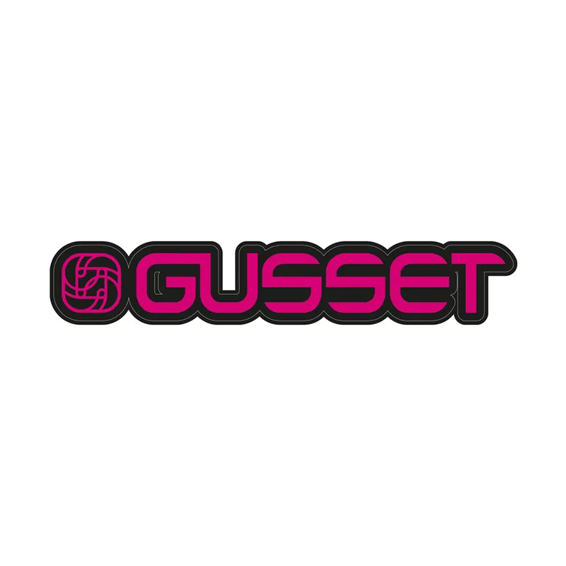 Gusset Components S2 Handlebar Decals in Magenta