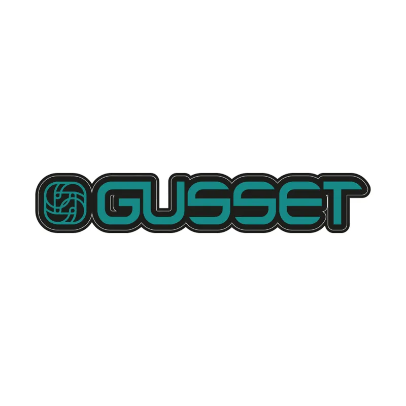 Gusset Components S2 Handlebar Decals in Teal