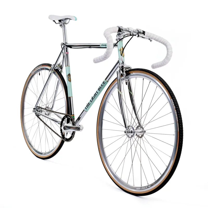 The Light Blue Trinity Pista Single Speed Chrome-1