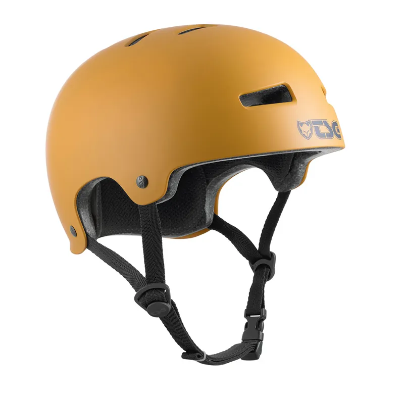 TSG Evolution Helmet in Satin Yellow Ochre