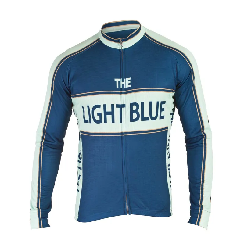 The Light Blue Classic Long Sleeve Jersey Blue-3