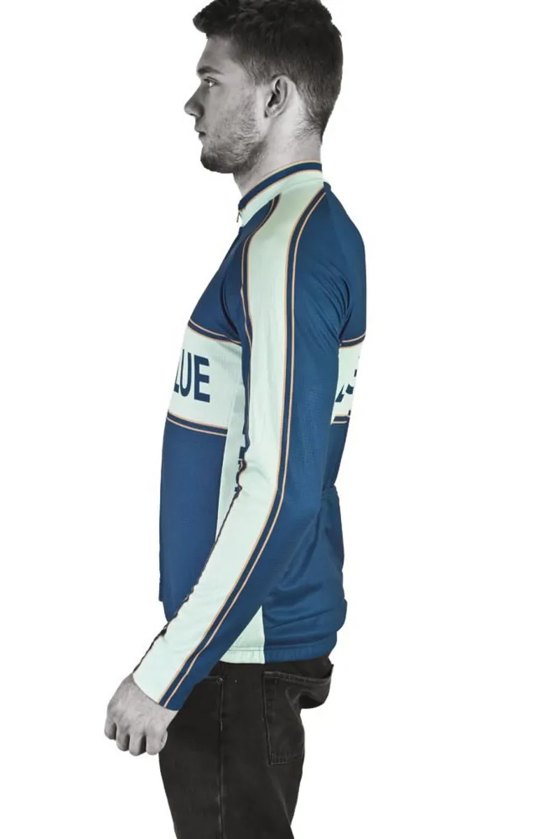 The Light Blue Classic Long Sleeve Jersey Blue-2