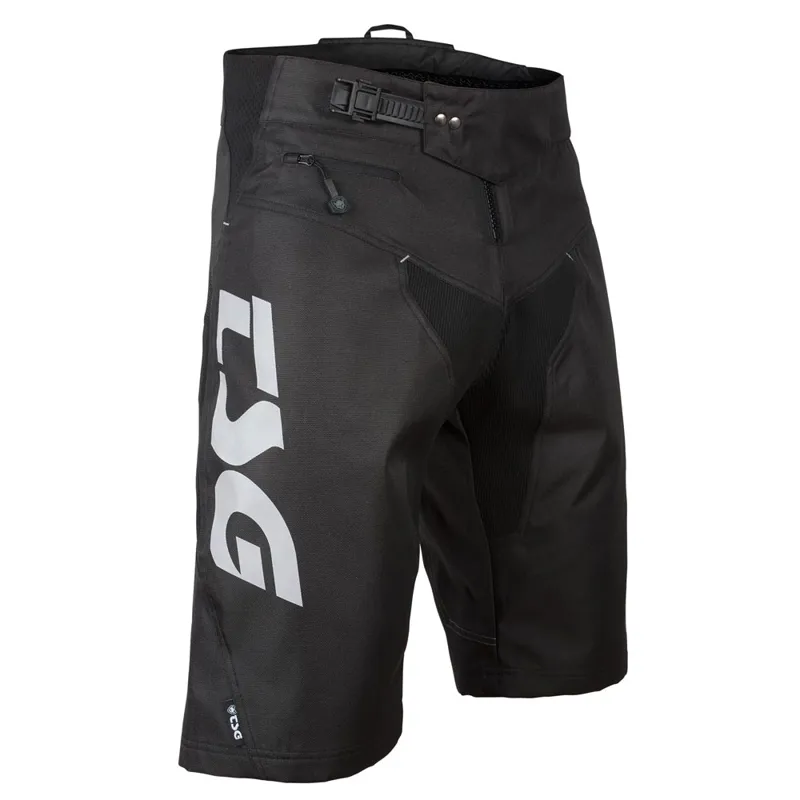 TSG Plain Bike Shorts in Black