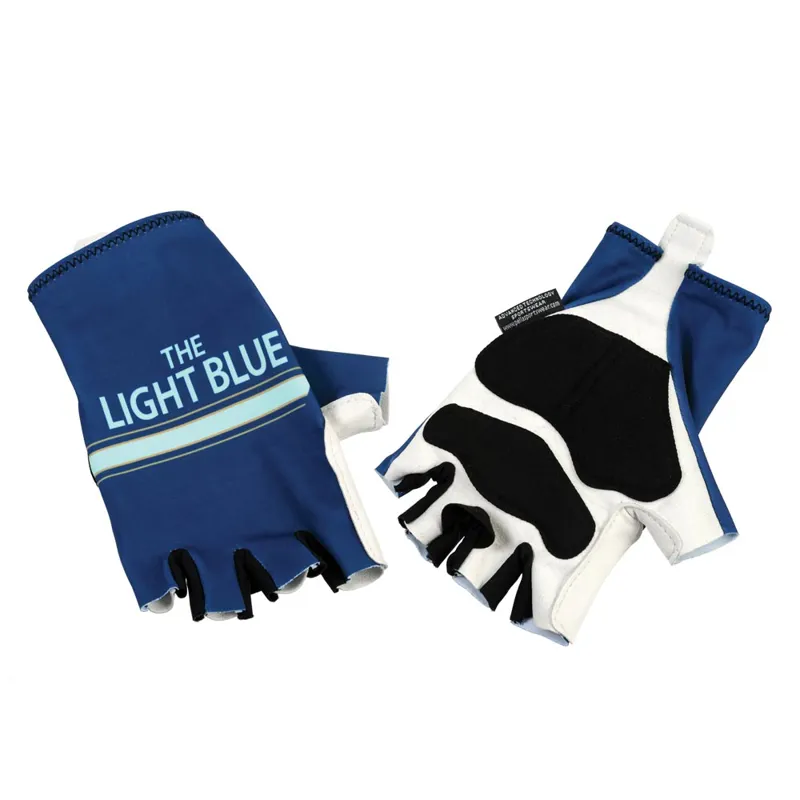 The Light Blue Nuovo Lycra Track Mitts Blue