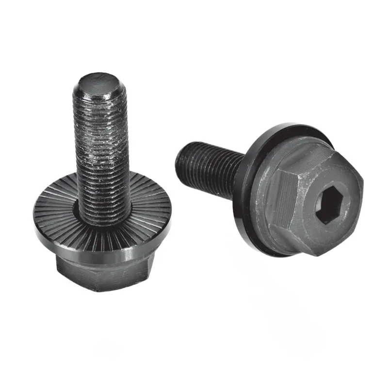 Halo Freestyle MX Hub Bolt Kits Black 3/8x24Tpi