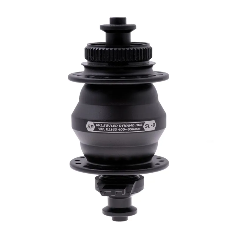 SP SL-9 Dyno Hub Black Front Dynamo Hub-3