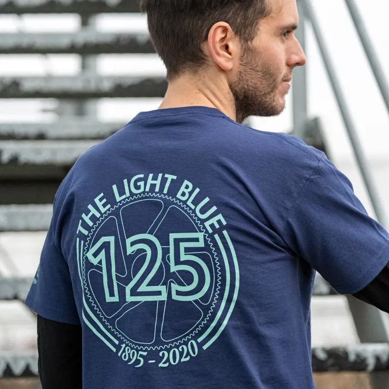 The Light Blue 125th Anniversary T- Shirt Navy Blue 