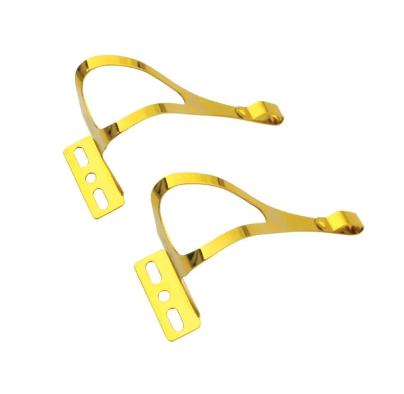 Genetic Single Strap Toe Clip Chrome-5