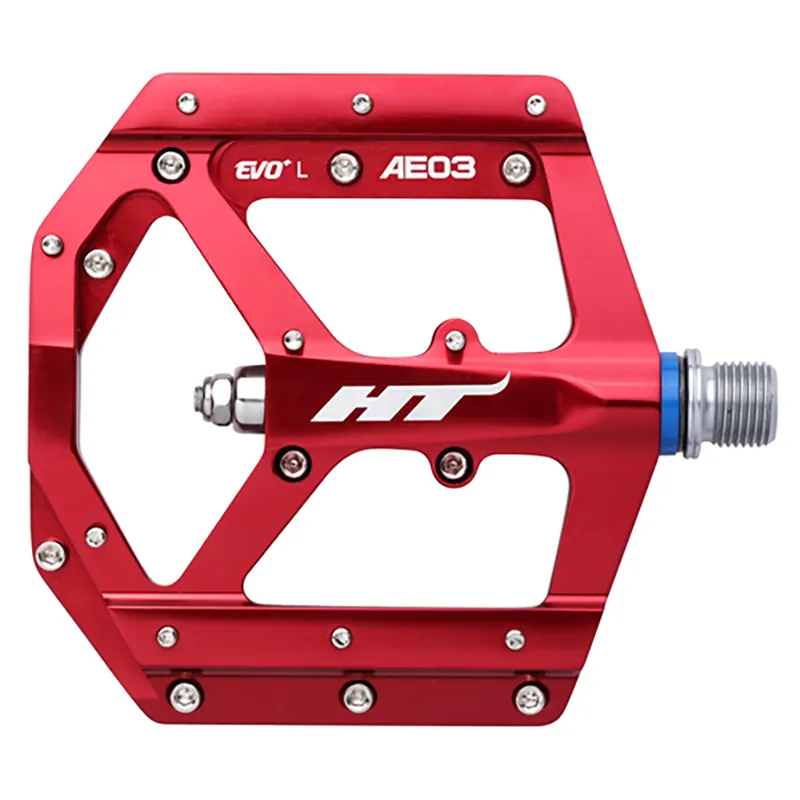HT Components AE03 Pedals in Red