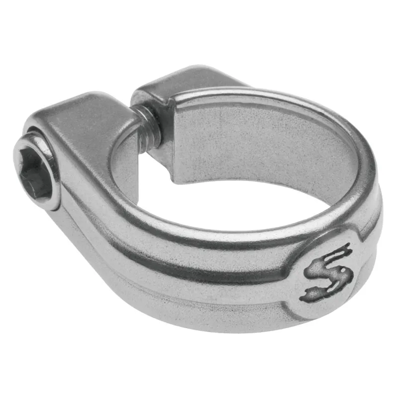 Surly Stainless Steel Seat Post Clamp Silver 30 / 33.1mm