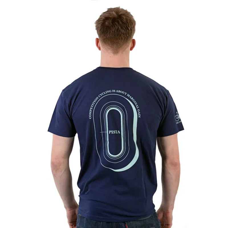The Light Blue Pista T- Shirt Navy Blue