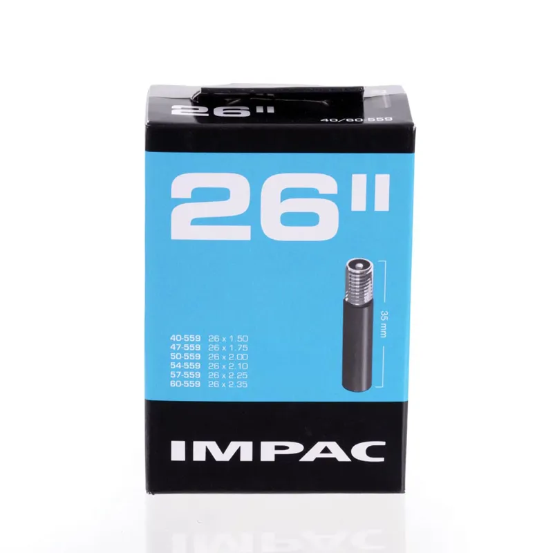 Impac Inner Tubes - Schrader Valve - Various Sizes-1