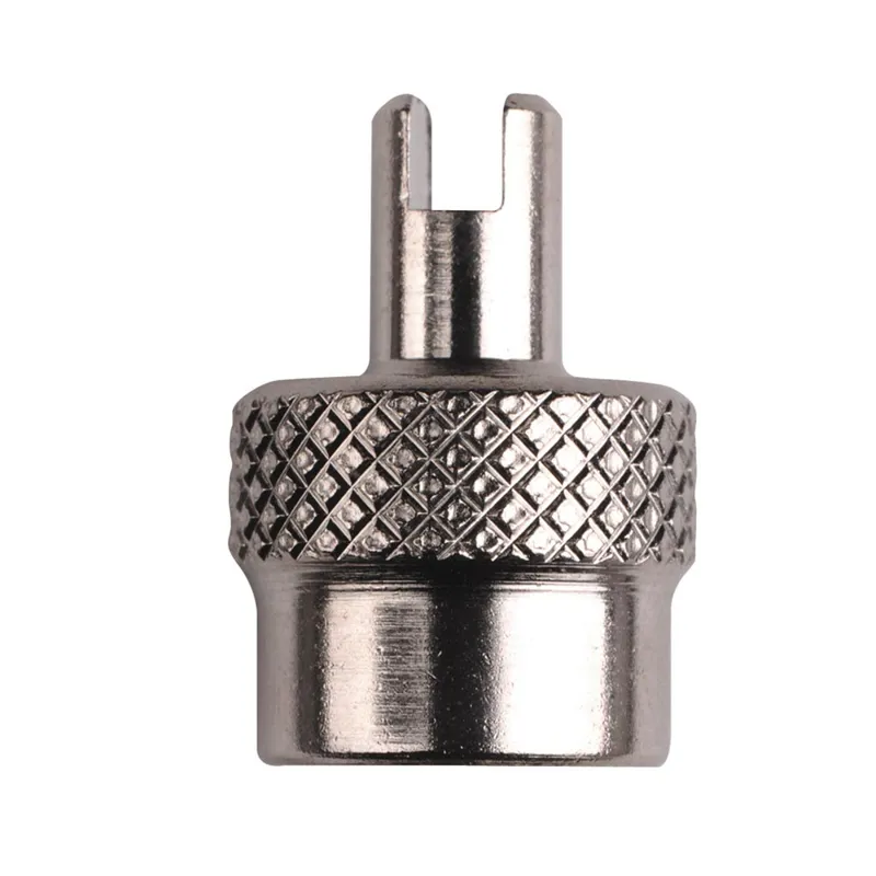 Weldtite Metal Schrader Valve Cap Silver SV