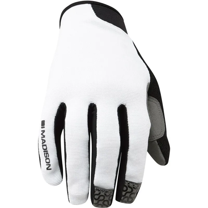 Madison Roam Mens Cycling Gloves - White