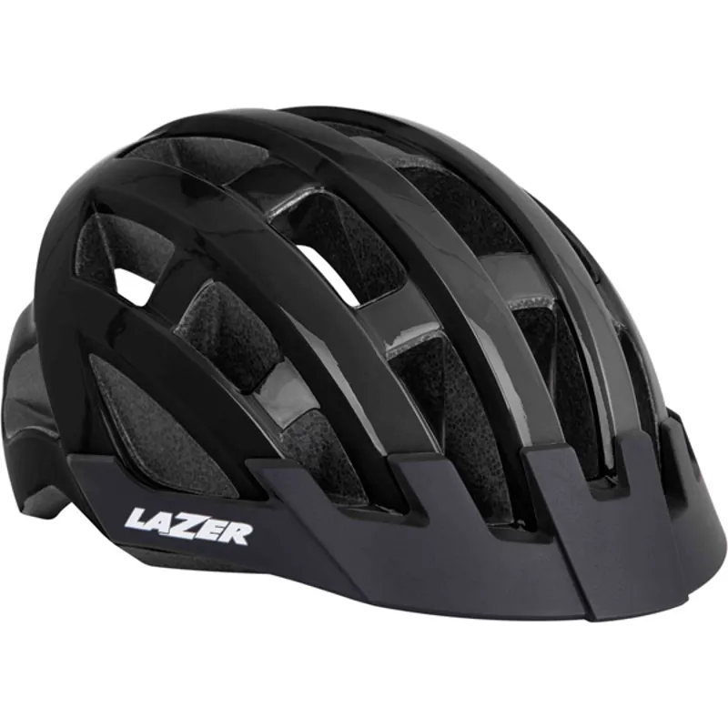 Lazer Compact Black Unisize Adult Helmet 54 - 61 cm