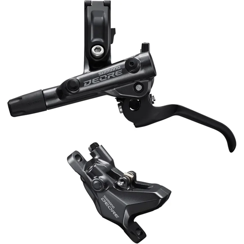 Shimano Deore M6100 Hydraulic Disc Brake Lever + 2 Pot Post Mount Caliper