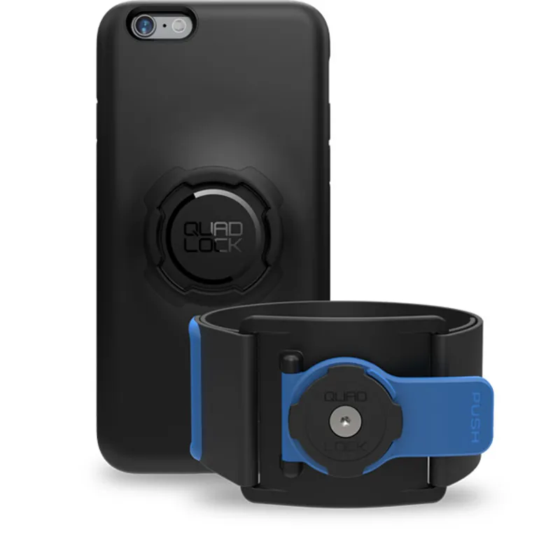 Quad Lock Mount Arm Band Blue/Black