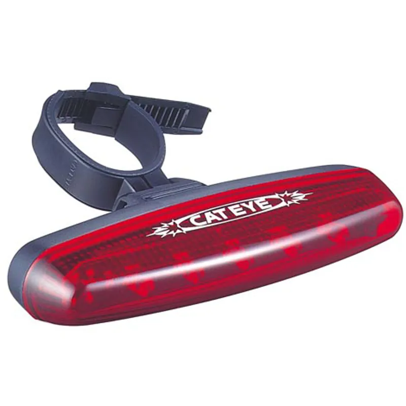 Cateye Tl-LD600 5 LED Battery Rear Bike Light