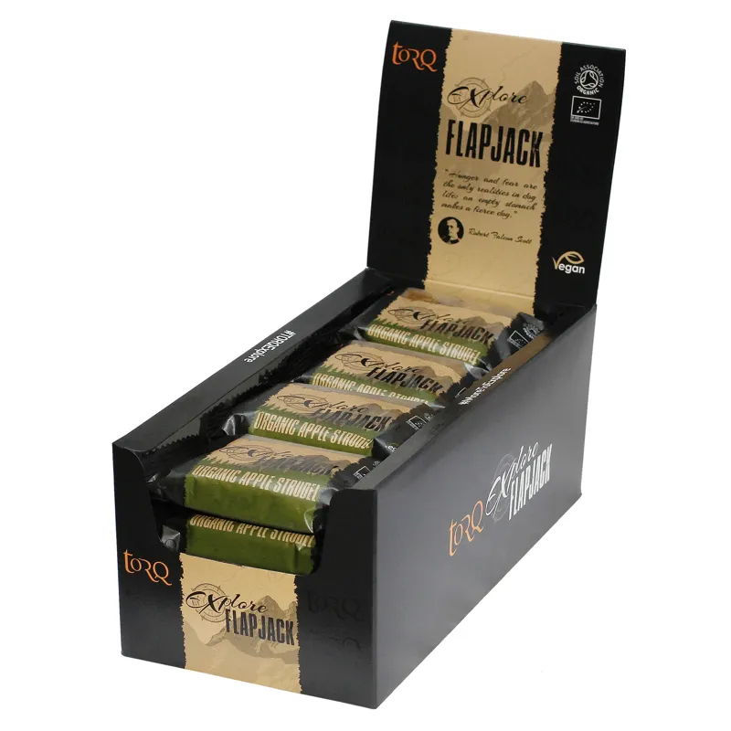 Torq Explore Flapjack Apple Strudel 65g
