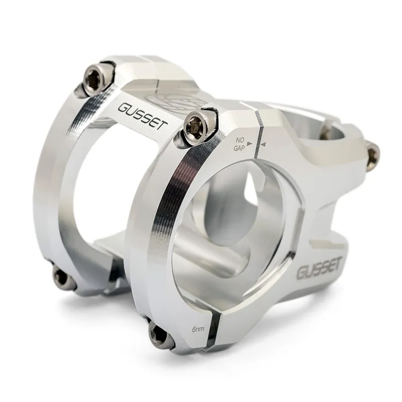 Gusset Components TS Stem in Silver - 32mm or 40mm-4