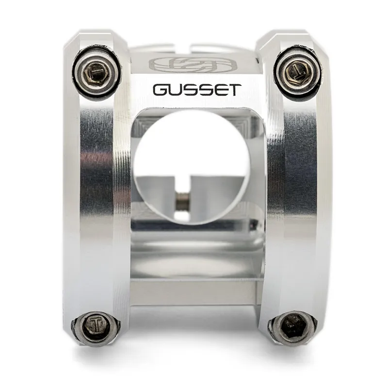 Gusset Components TS Stem in Silver - 32mm or 40mm-5