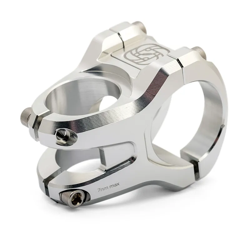 Gusset Components TS Stem in Silver - 32mm or 40mm-6