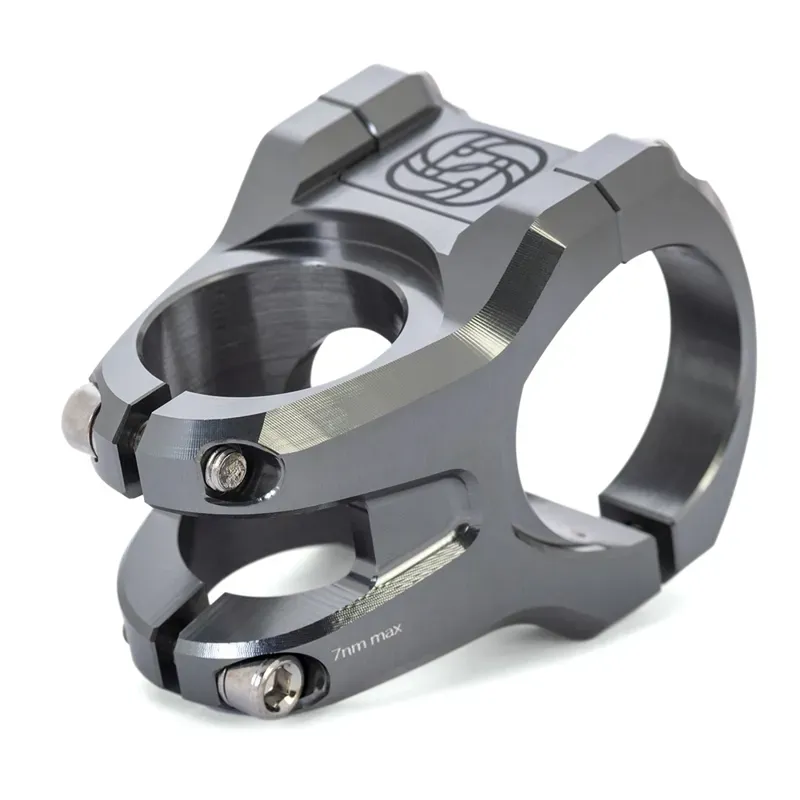 Gusset Components TS Stem - MJ Signature in Grey - 32mm or 40mm-4