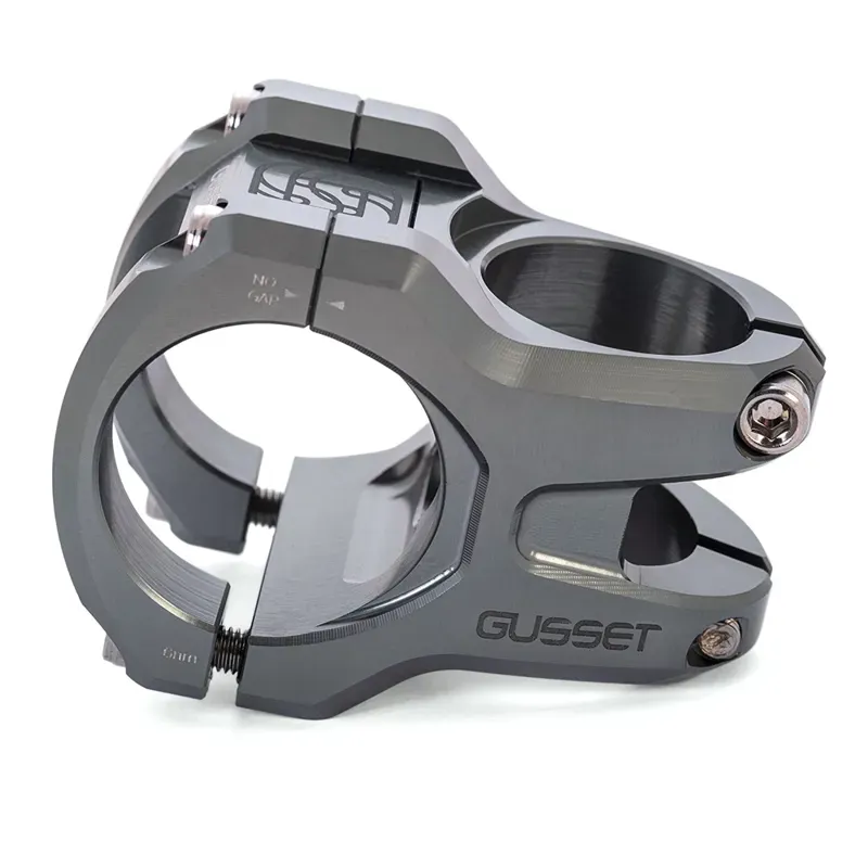 Gusset Components TS Stem - MJ Signature in Grey - 32mm or 40mm-6