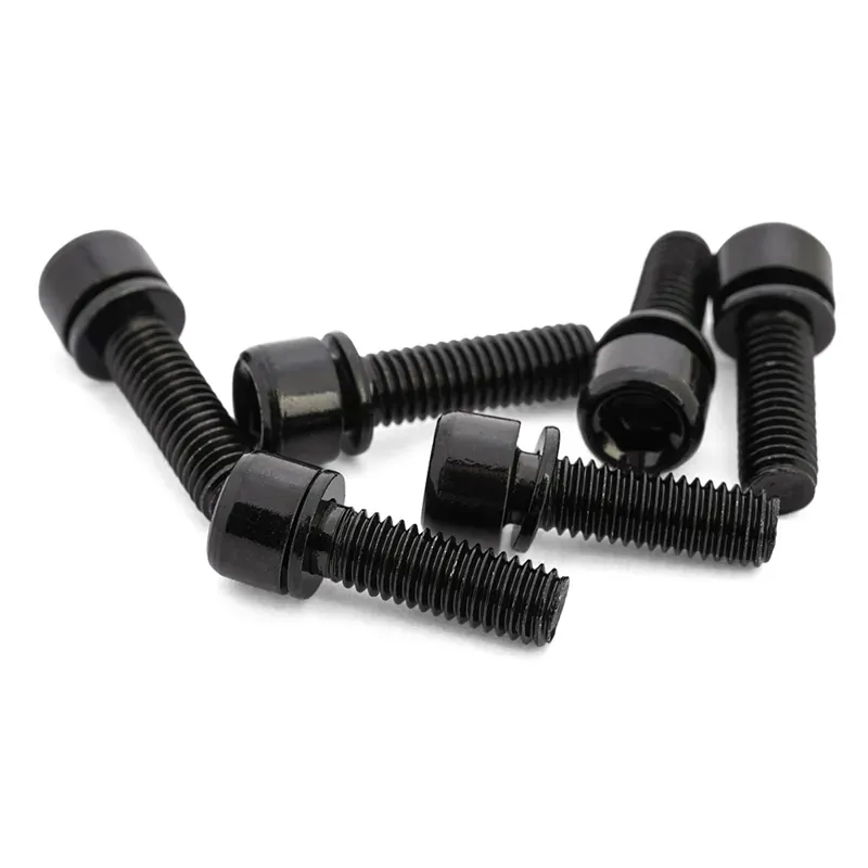 Gusset TS/S2 Stem Bolt Kit in Black