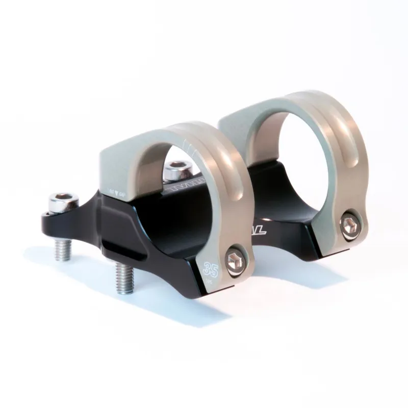 Renthal H/Bar Stems - Integra 35 - 10mm Rise 45/50mm Offset-1