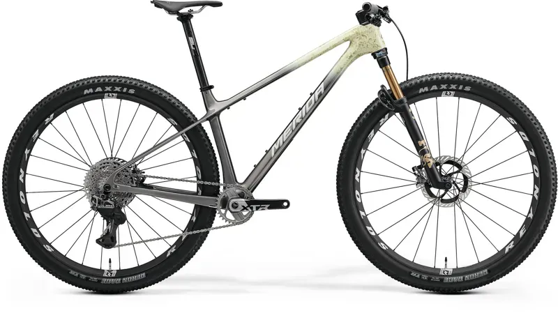  Mountain Bike in Green Nebula/Grey Gold And Silver
