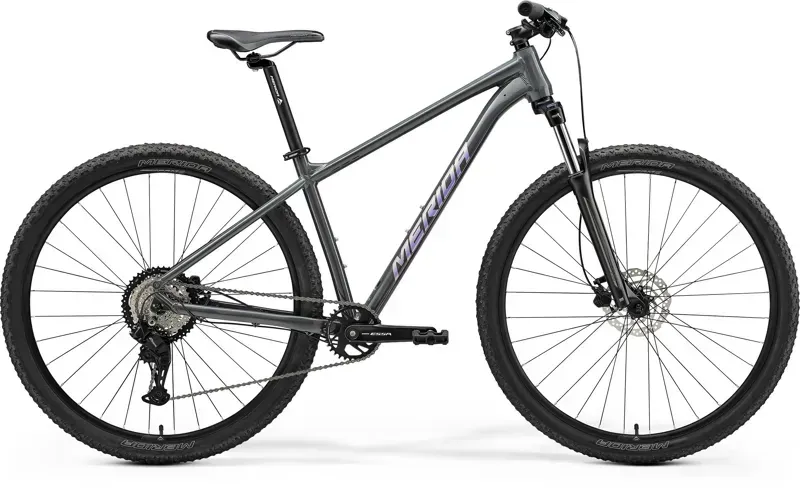 Merida Big Nine 20 Mountain Bike In Dark Grey/Purple