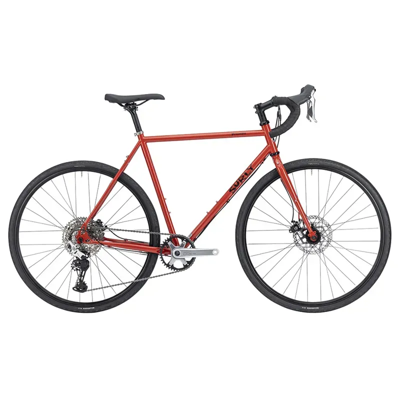 Surly Preamble Frameset in Red Hot Cheddar-1