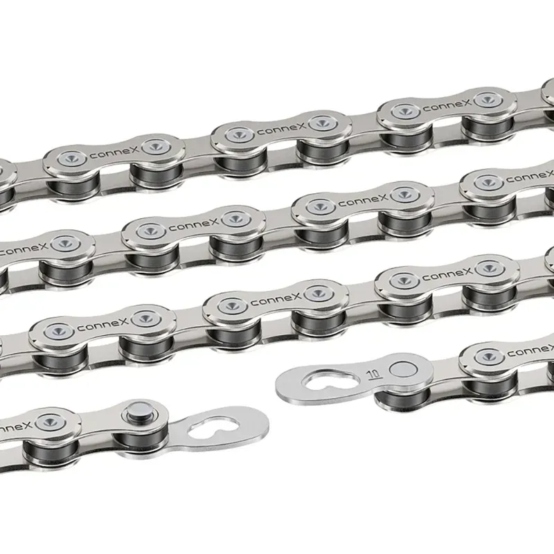 Connex 10S8 10-speed Bicycle Chain - 11/128 - 114L in Nickel