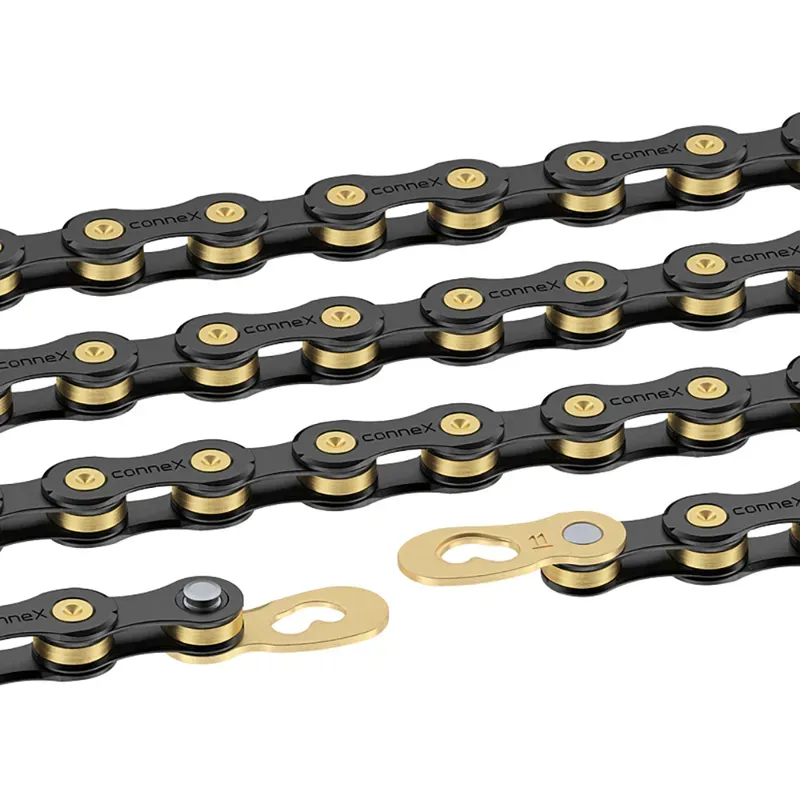 Connex 11SB 11-speed Bicycle Chain - 11/128 - 118L in Black/Gold