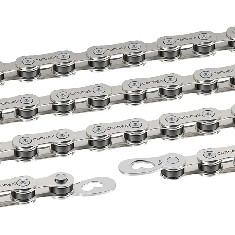 Connex 808 8-speed Bicycle Chain - 3/32 - 114L in Nickel