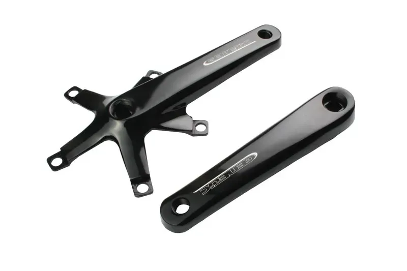Genetic Tibia 144BCD JIS Square Taper Track Cranks in Black