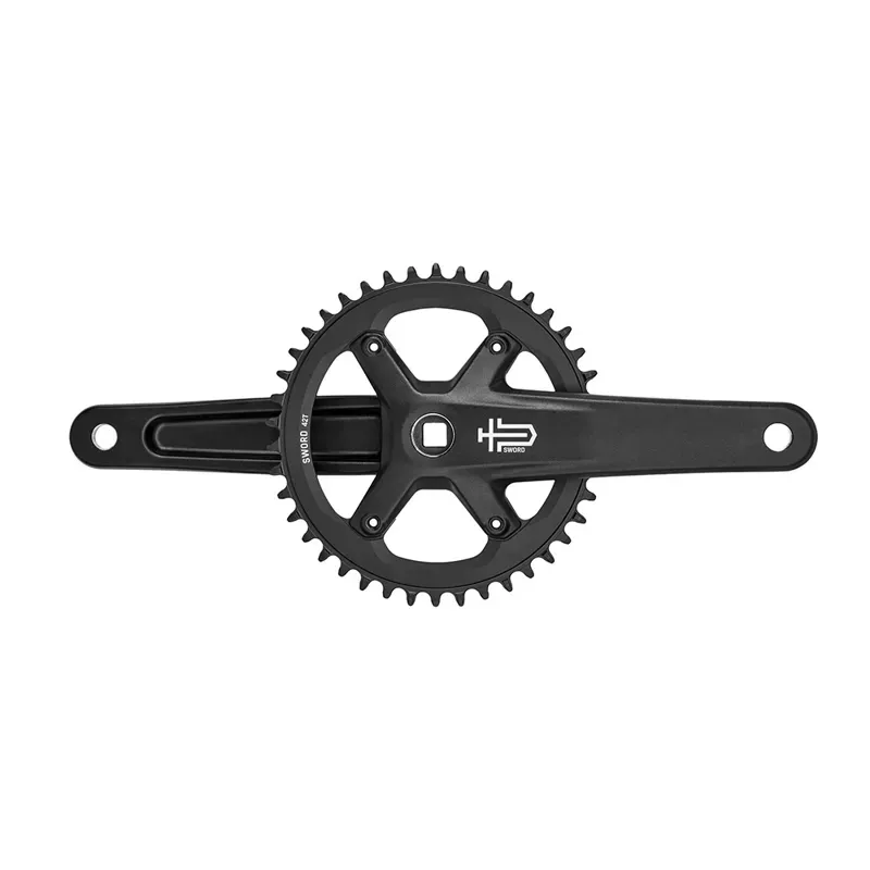 microSHIFT Cranksets - Sword Black 1x - 40T or 42T-1