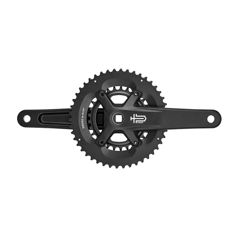 microSHIFT Cranksets - Sword Black 2x - 46/29T or 48/31T