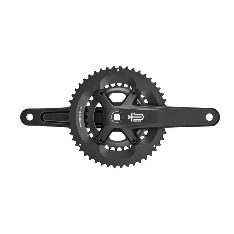 microSHIFT Cranksets - Sword Black 2x - 46/29T or 48/31T-1