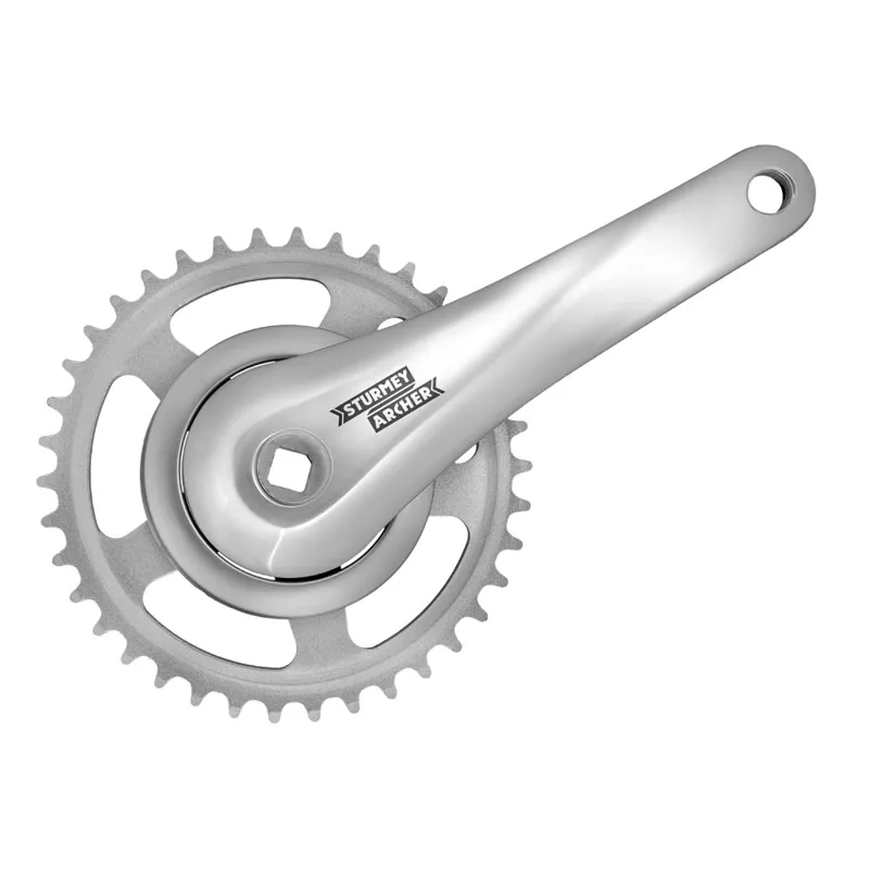 FCS608 Single Speed Crank Silver 170mm