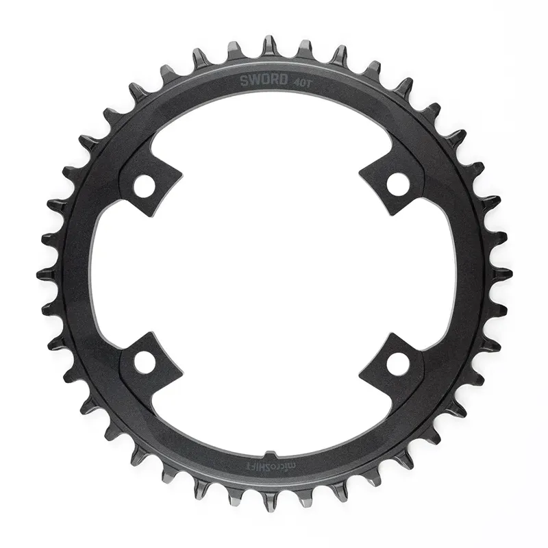 microSHIFT Chainrings - Sword 1x - 110 BCD - 40T or 42T-1
